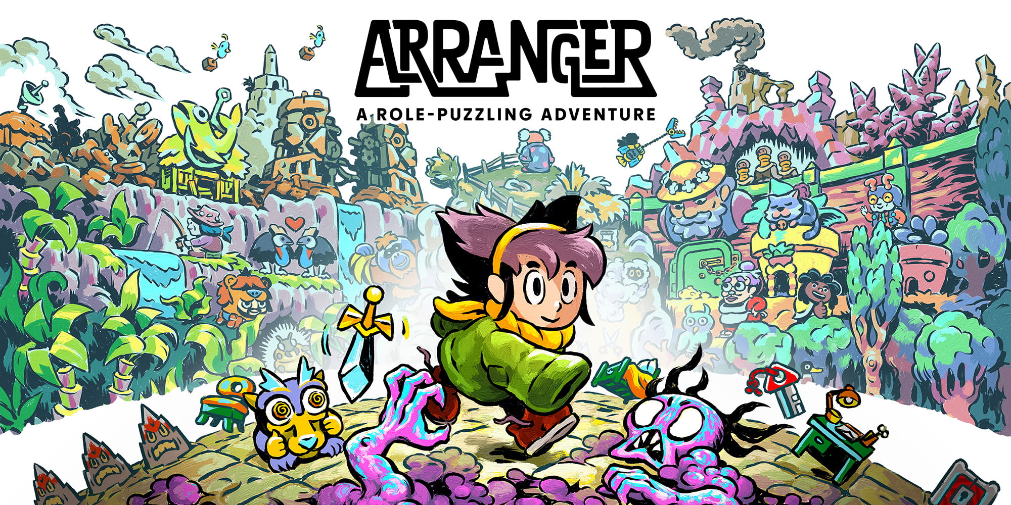 «Mi vida entera es un puzle» | Análisis de Arranger: A Role-Puzzling Adventure