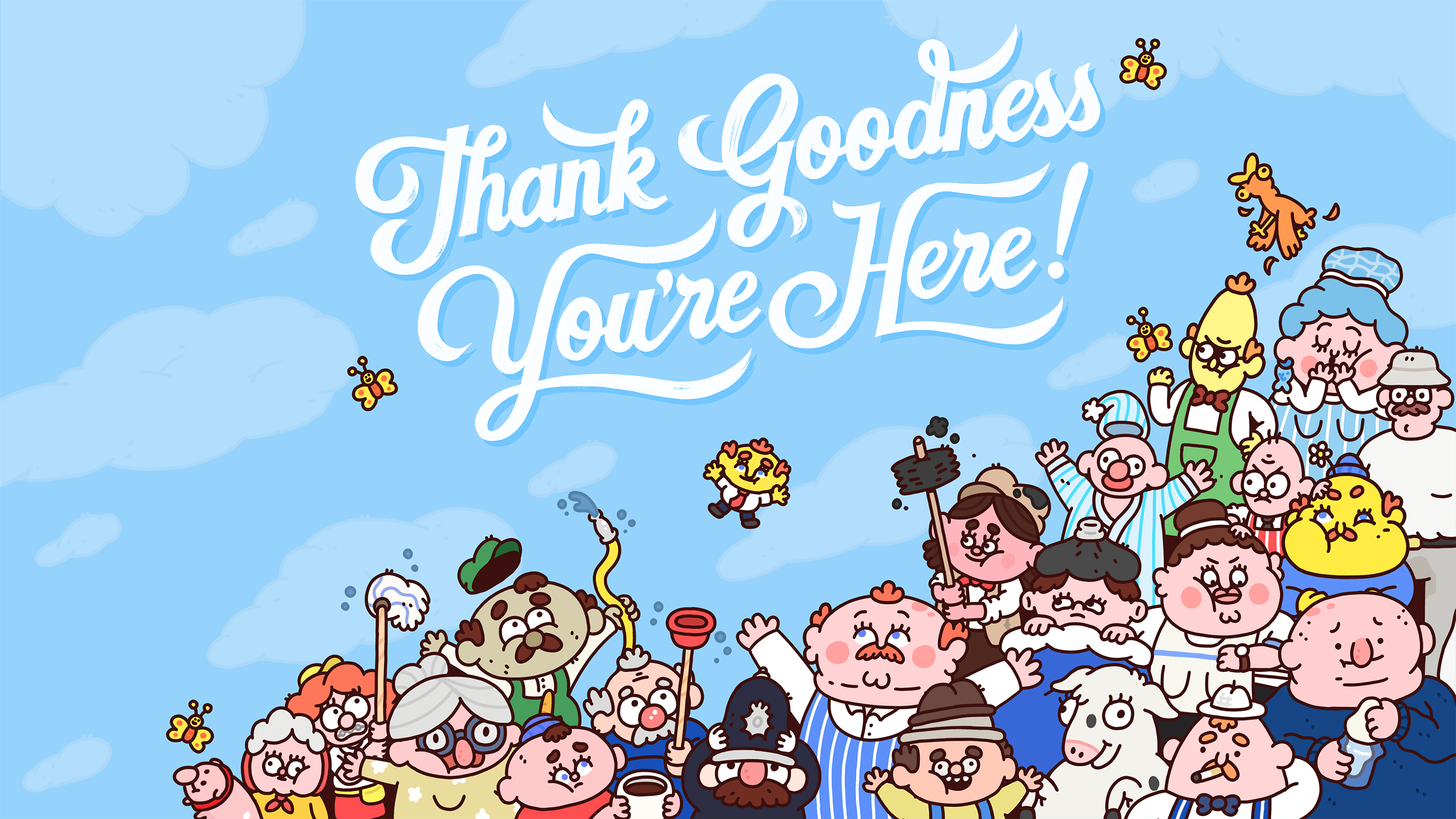 Fish or chips | Análisis de Thank Goodness You’re Here!